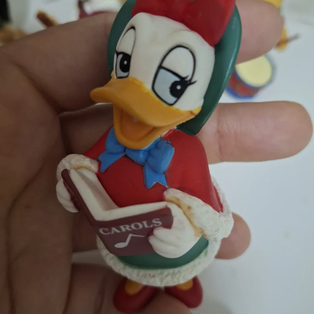 Vintage Disney Christmas Ornaments Lot Of 6